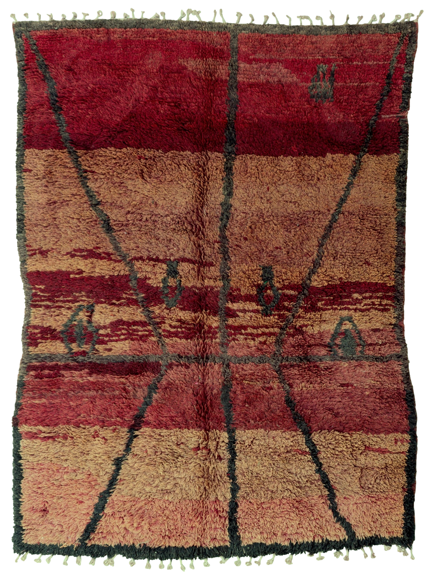 Vintage Middle Atlas Rug | Osaka – June + Blue